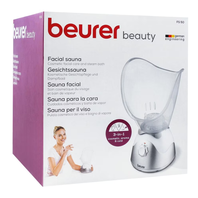 Sauna per viso 1200W 2livelli potenza FS50 BEURER