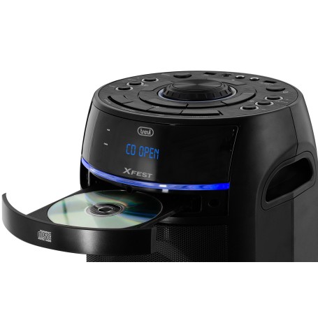 Altoparlante amplificato90w KARAOKE bt bass reflex XF900CD TREVI Altoparlante amplificato90w KARAOKE bt bass reflex XF900CD TREVI