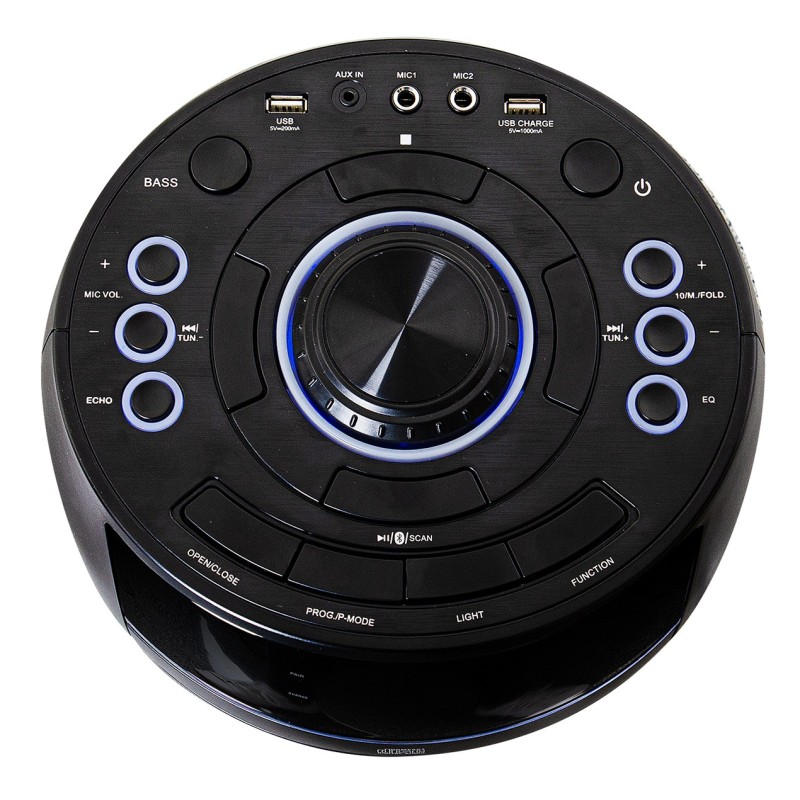 Altoparlante amplificato90w KARAOKE bt bass reflex XF900CD TREVI