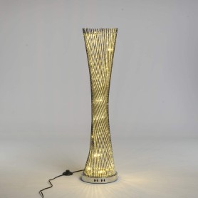 Colonna vaso sfiancata piatta H100cm 60LED bianco caldo  3D ATS CLT100 S60-F (WW) Lotti (LOLLI 20023) 2