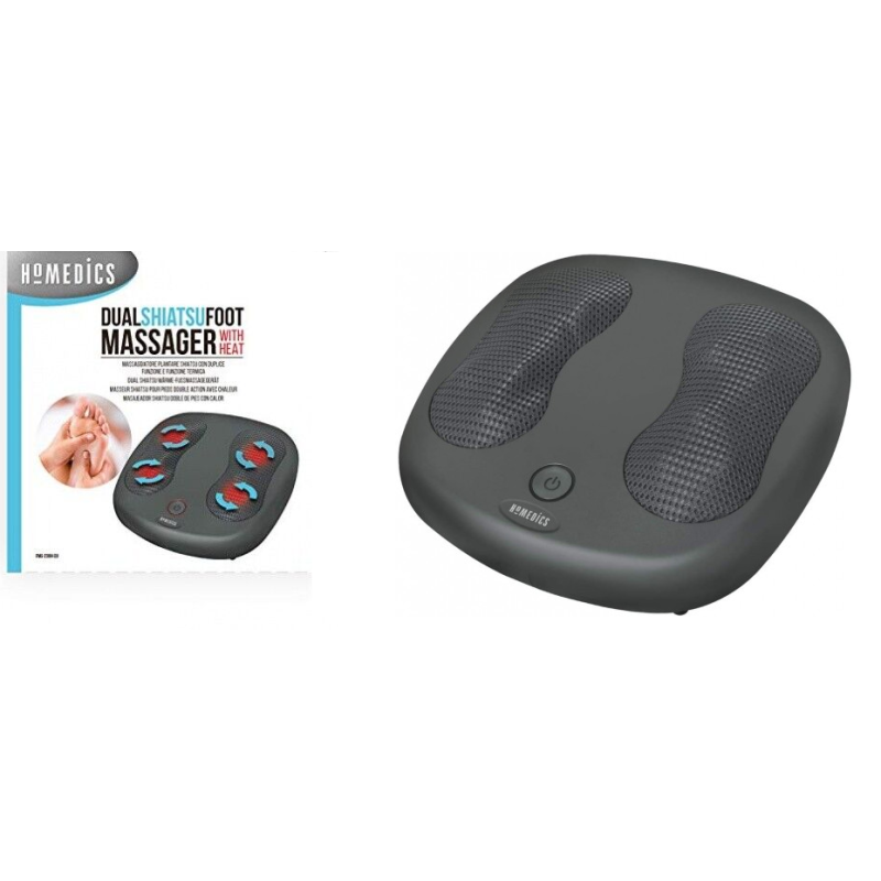 Massaggiatore plantare shiatsu con duplice funzione e funzione termica FMS-230H-EU Homedics