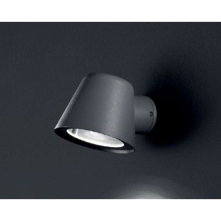 Lampada applique nera GAS AP1 IDEAL LUX
