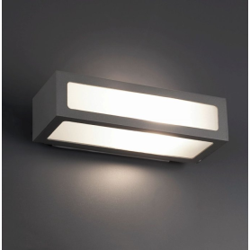 lampada parete da esterno NATRON grigio scuro Faro 70887