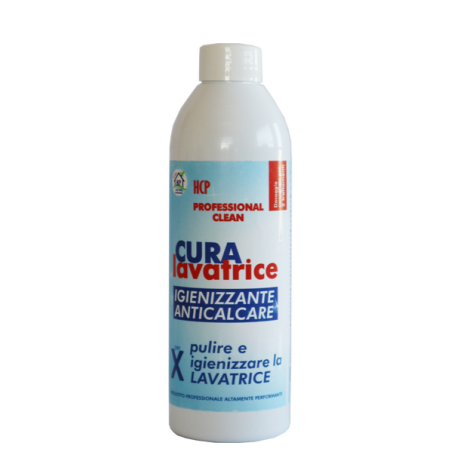 Cura lavatrice igienizzante anticalcare 400ml CURA LAVATRICE HCP (4HCLAV040) Cura lavatrice igienizzante anticalcare 400ml CURA LAVATRICE HCP (4HCLAV040)