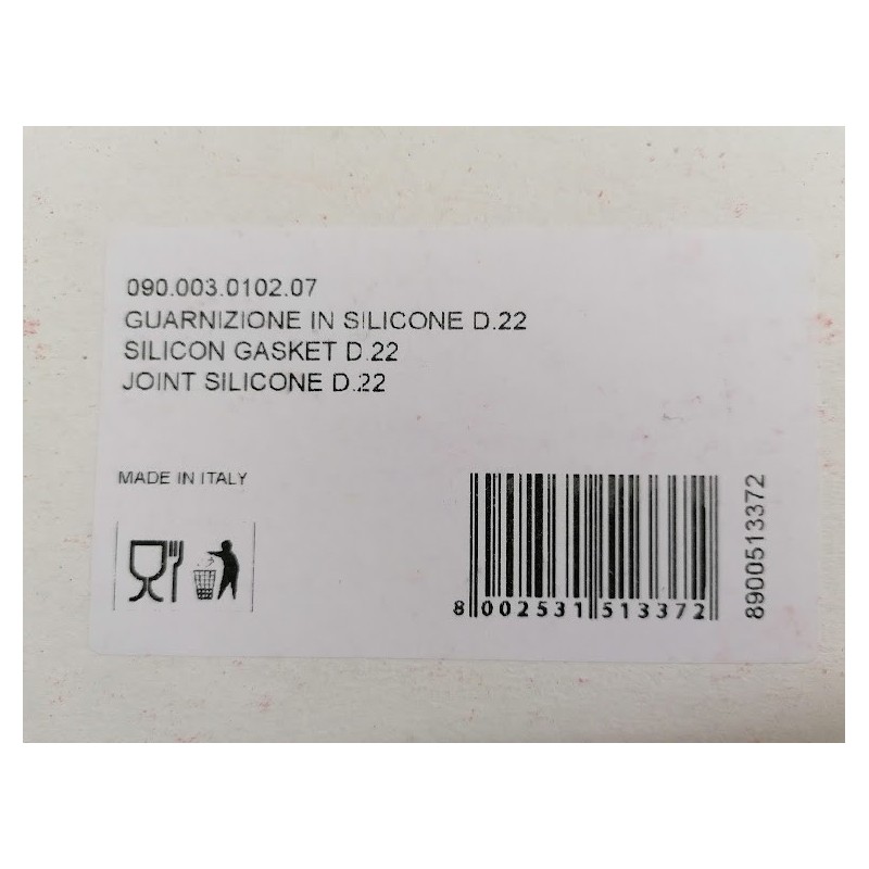 Guarnizione silicone D22 090.003.0102.07 Lagostina