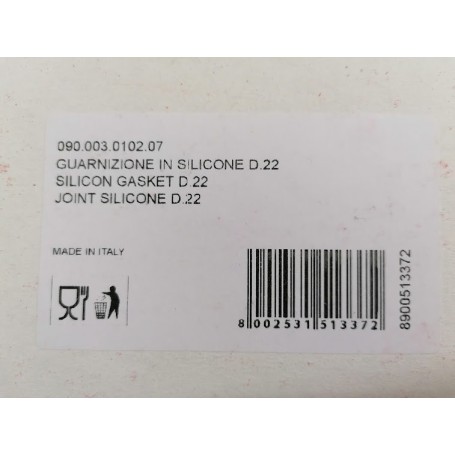 Guarnizione silicone D22 090.003.0102.07 Lagostina