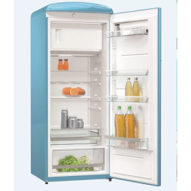 Hisense RR330D4K2 FRIGORIFERO MONOPORTA COLOR TURCHESE LINEA BOMBATA STILE ANNI 50 2