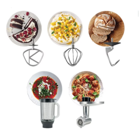 planetaria KENWOOD completa di tritacarne e blender in vetro 2