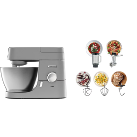 planetaria KENWOOD completa di tritacarne e blender in vetro