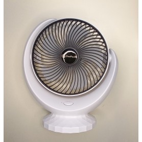 Ventilatore piccolo da tavolo USB ricaricabile cm24x21 colori vari EP92133 EverPacific