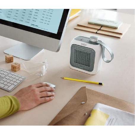 TERMOVENTILATORE DA SCRIVANIA PICCOLO PORTATILE 360w HFX10B03 bassi consumi