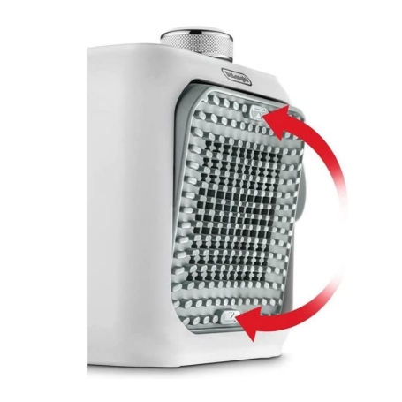 TERMOVENTILATORE DA SCRIVANIA PICCOLO PORTATILE 360w HFX10B03 bassi consumi