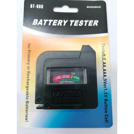 PROVA PILE TESTER PER BATTERIE  BT-860 Quickly PROVA PILE TESTER PER BATTERIE  BT-860 Quickly