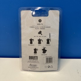 Filtro imbuto 1 tazza per BIALETTI Moka Express, Dama, Fiammetta, Break, Mini Express BIALETTI 2