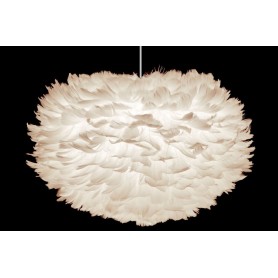 Lampadario a sospensione in PIUME D'OCA 2