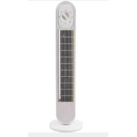 Ventilatore a torre bianco oscillante 3 velocità EV111 TORRE WHITE CFG 2