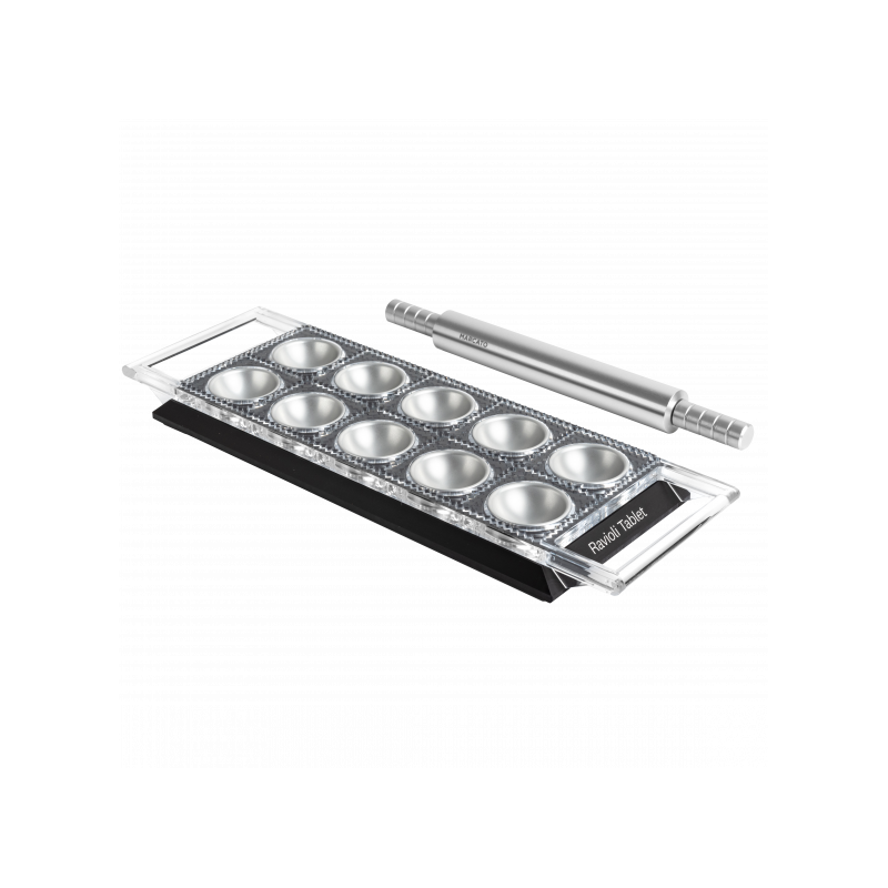 Tavoletta per 10 ravioli con mattarello colori vari RAVIOLI TABLET Marcato