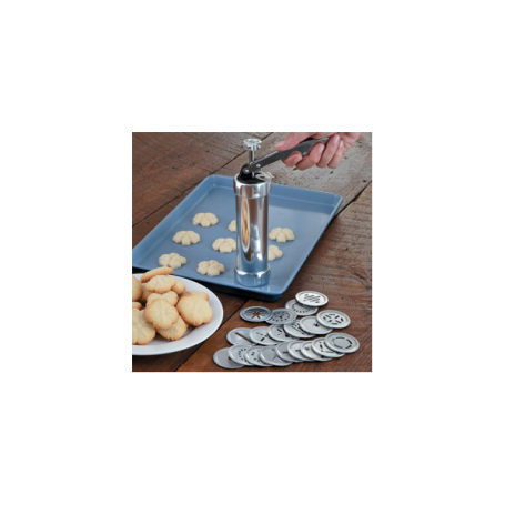 STAMPO per BISCOTTI manuale completo di 20 forme BISCUITS MARCATO