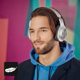 Cuffie wireless bluetooth con microfono extrabass silver RB-HX220B Panasonic 2