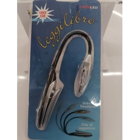 TORCIA DA APPENDERLA AL LIBRO LEGGILIBRO LEGGERO LED led batteria Lyvia DX400 2