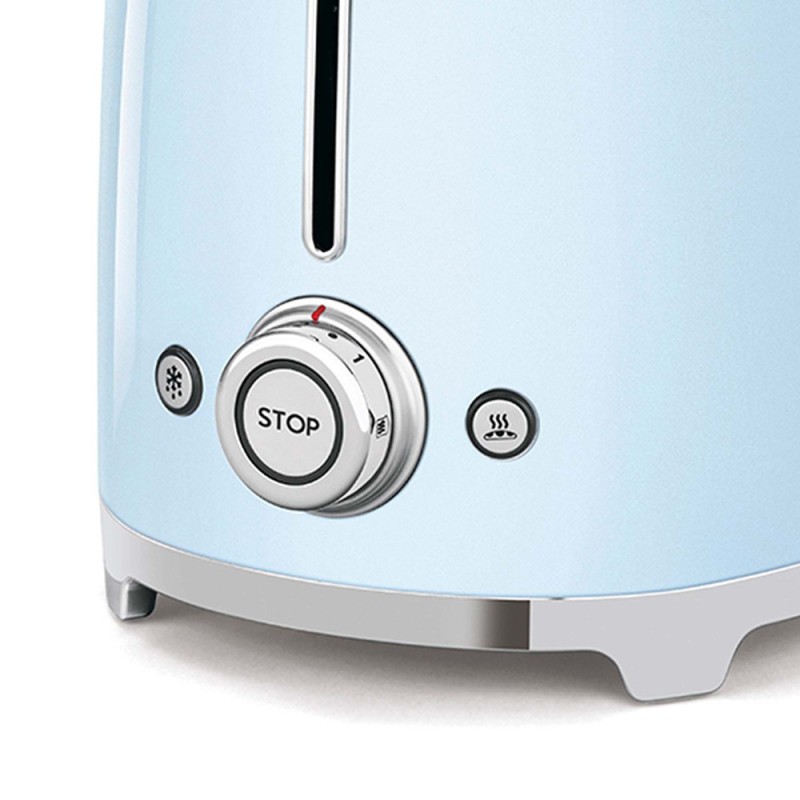TOSTAPANE 4 FETTE AZZURRO SMEG TSF02PBEU