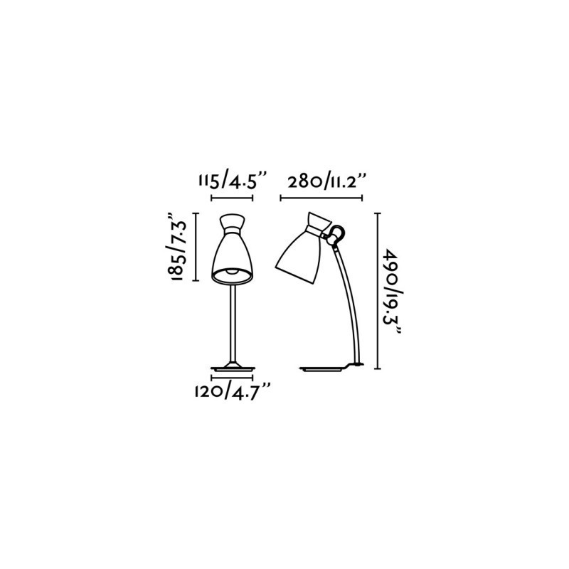 Lampada da tavolo Beige 1xE14 20003 RETRO FARO