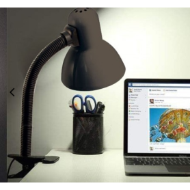 Lampada da scrivania con pinza e braccio flessibile flex...