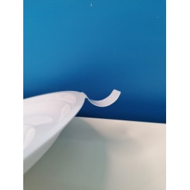Supporto porta NEON in metallo per circolina 32W 2