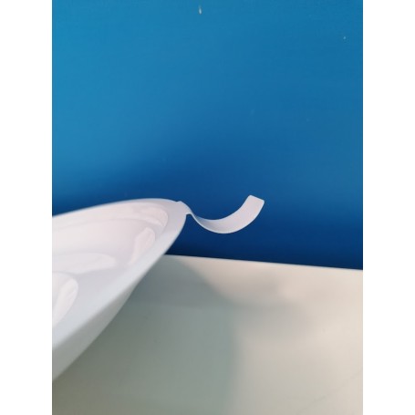 Supporto porta NEON in metallo per circolina 32W