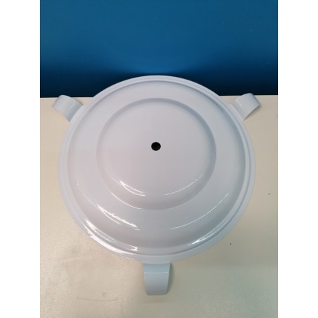 Supporto porta NEON in metallo per circolina 32W
