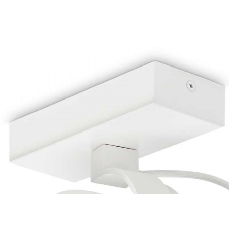 FARETTO BIANCO ROTATIVO GU10 PLAFONIERA KONIG PL1