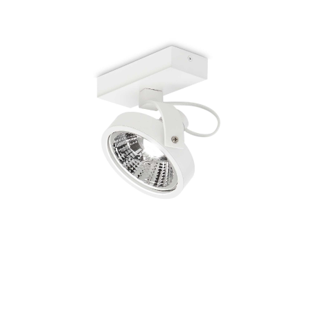 FARETTO BIANCO ROTATIVO GU10 PLAFONIERA KONIG PL1