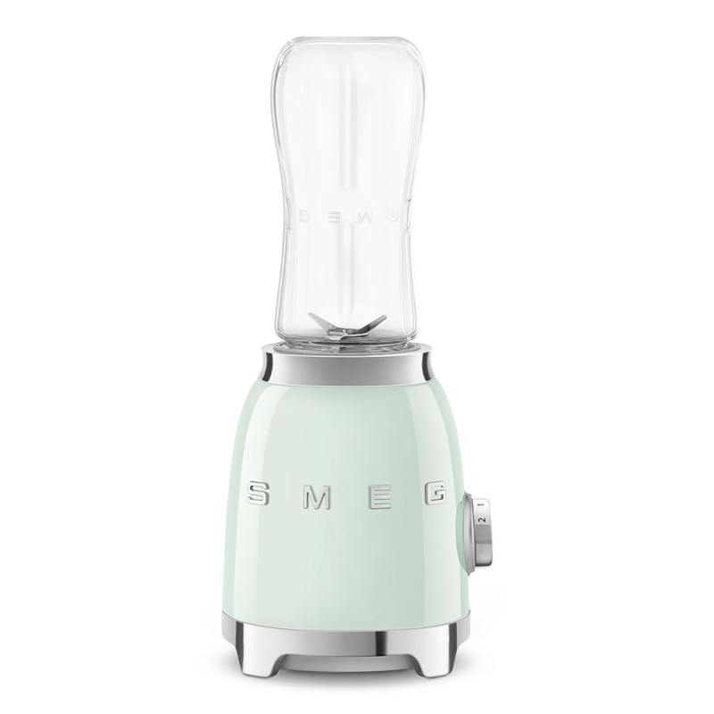 Frullatore VERDE PASTELLO multifunzione compatto linea 50's style PBF01PGEU SMEG