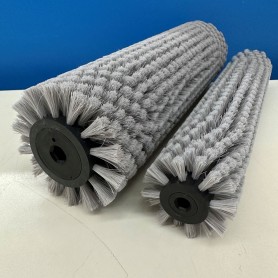 Coppia spazzole grigie ricambio per lavapavimenti M30...