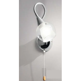 Applique con cordella cromata TENDER MAP1 IDEAL LUX
