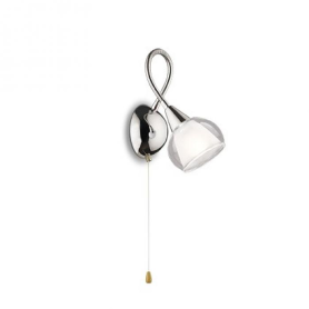 Applique con cordella cromata TENDER MAP1 IDEAL LUX 2