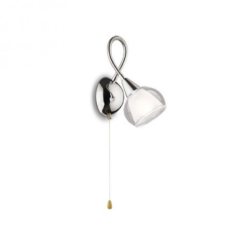 Applique con cordella cromata TENDER MAP1 IDEAL LUX