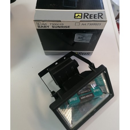 Faro Halogeno REER BABY SUNRISE 7300019 nero ip54