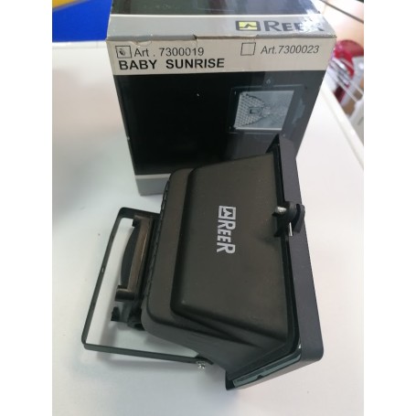 Faro Halogeno REER BABY SUNRISE 7300019 nero ip54