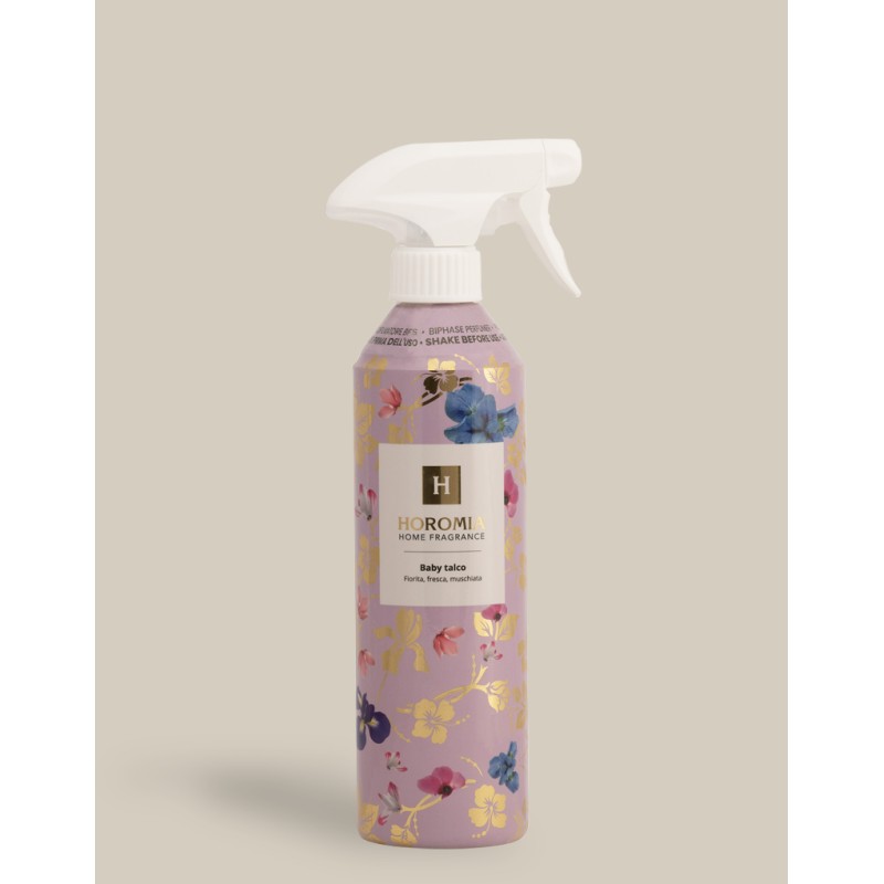 Profumatore ambiente bifase fragranza BABY TALCO HOROMIA