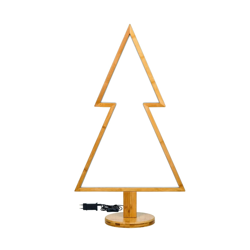Albero abete stilizzato in legno altezza cm90...