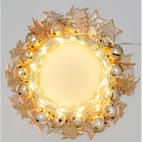 Catena campane e alberi CHAMPAGNE microled bianco caldo 10mt VPM SL1 CH200 LOTTI (LO63358)