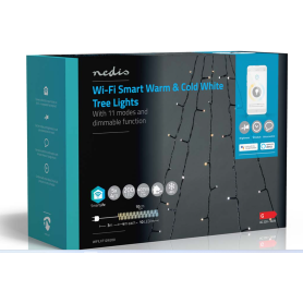 Tenda per albero illuminazione smart wifi 200led m5x4... 2
