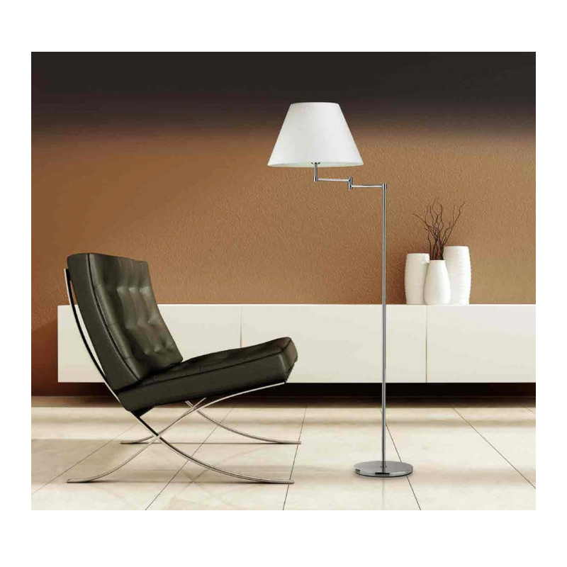 Piantana metallo cromata BEVERLY MPT1 Ideal Lux...