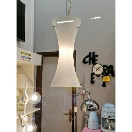IDEAL LUX lampada sospensione ELICA sp1 vetro bianco