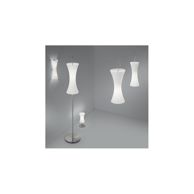 IDEAL LUX lampada sospensione ELICA sp1 vetro...