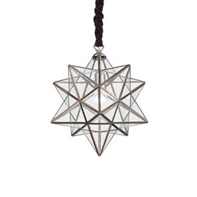Piccolo Lampadario a forma di Stella 3d con montatura in...