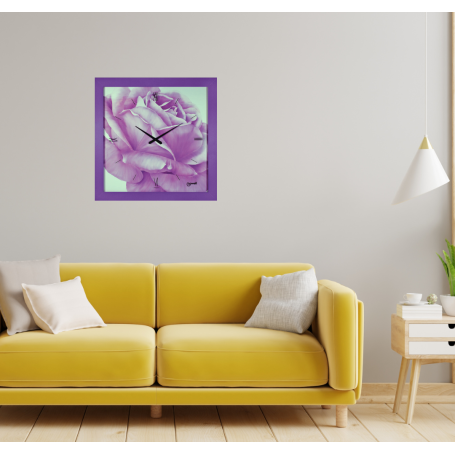 grande orologio lowell cornice viola tampone stampa rosa serigrafato 11790