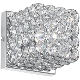 Applique cubetto con cristalli, cromata ADMIRAL AP1 Ideal...