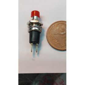 micro pulsante da pannello 1 polo rosso Espo H995601 2